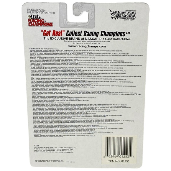 Racing Champions 1997 Edition Ricky Craven #25 Hendricks 1:64 Scale Diecast - Picture 2 of 7